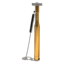Affilatrice per scanalature da golf con spazzola per la pulizia, strumento per la riparazione e la pulizia delle scanalature, colore oro