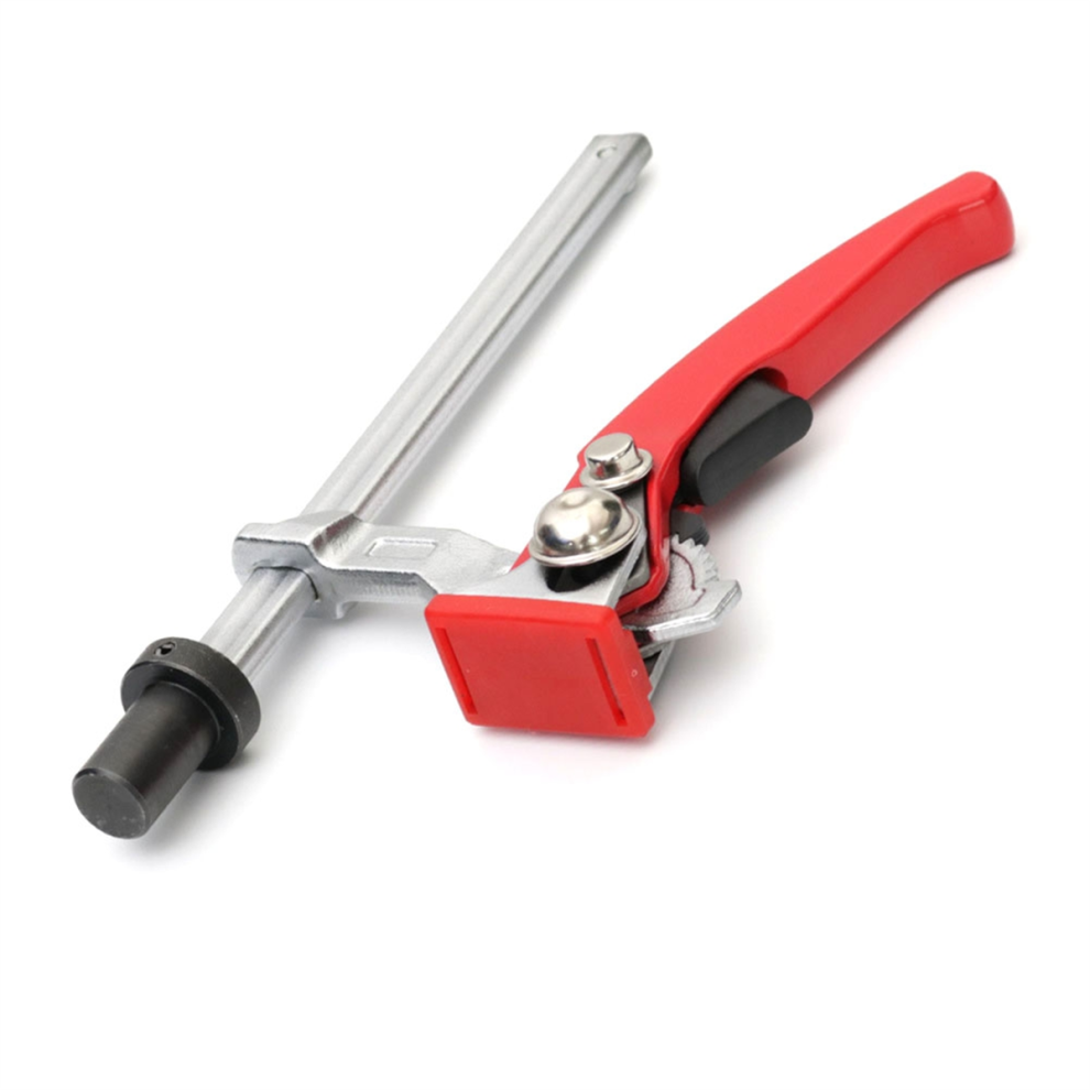 Heavy-Duty Ratchet Workbench Clamp, Woodworking Table Material Rapid Clamping Fixture For Base Diameter 19Mm 3/4Inch 4852394698716