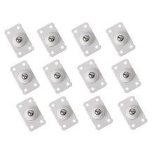 Stickable Universal Pulley Rack Roller Trash Bin Wheel At the Bottom of Bed Storage Box