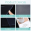 2 Packs Transparency Acrylic Cutting Pads, Die Plates Clear Thick Pads for Work 3