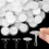 60 Pcs Self Adhesive Ceiling Hooks, Clear Sticky Hooks for Hanging, Removable Sticker No Drill Hook 3