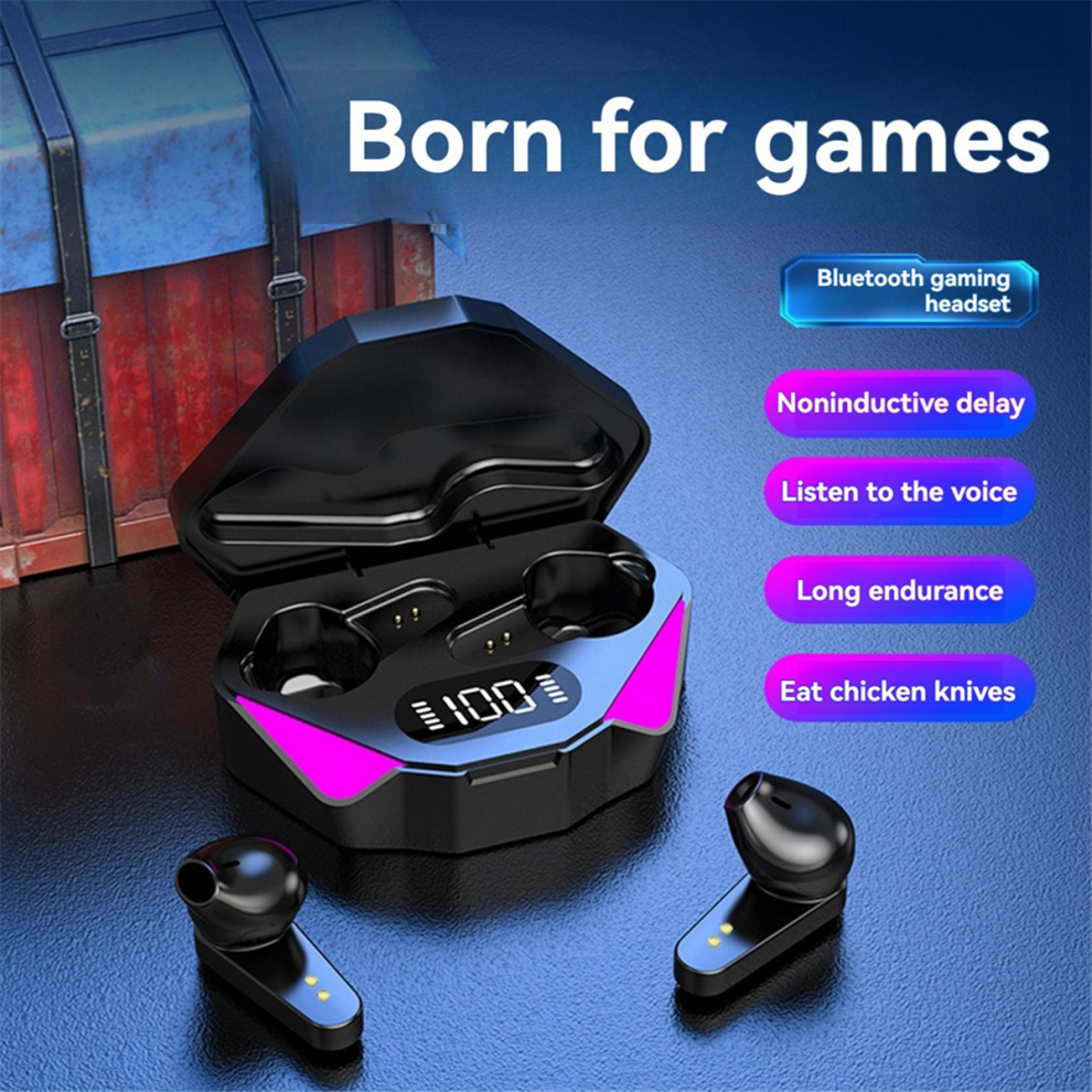 X15 Bluetooth Headset Gaming E-Sports Digital Display Low Latency Power Consumption 4852394605516