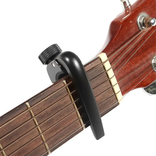 Υψηλής ποιότητας κιθάρα Capo Knob Ukulele Αξεσουάρ βιολιού μπάσου Μουσικά όργανα Μαύρο 2