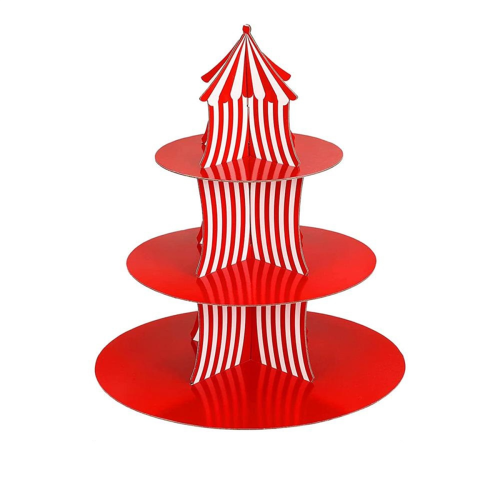 Cardboard Cupcake Stand Tiered Cake Multipurpose Practical Tier