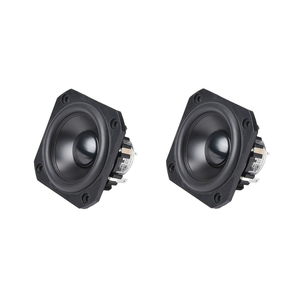2Pcs Speakers, 8 Ohm 25W Rectangular High Fidelity Audio For Home Theater 4852394609941