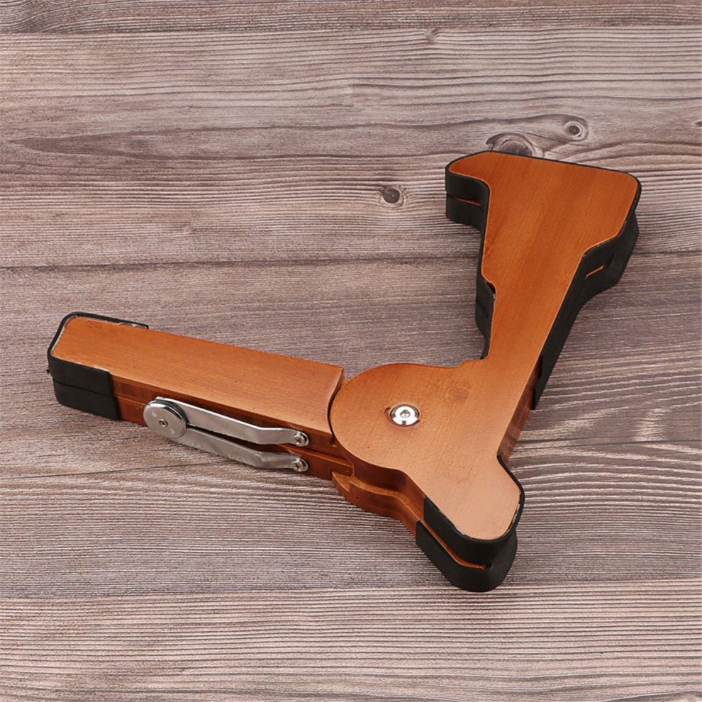 Klappbarer GitarrenstäNder Aus Holz, Passend FüR Elektrische Akustik-Ukulele Und Bass-image