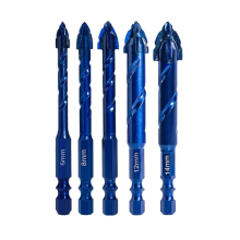 High Hardness Eccentric Drill Precision Drilling 6/8/10/12/14mm Glass Tile Ceramic Punching Rock Slab Bit Cutting