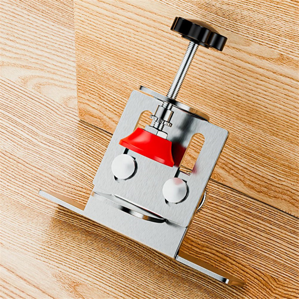 Pezzi Di Supporto Nascosto Per Ante Di Armadietti In Acciaio Inossidabile Per Montaggio Su Telaio Di Armadi.