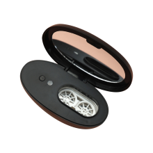 Ultrasonic Contact Lenses Case Cleaner Portable Protein Removal Machine Efficient Tear Cleaning Container Black