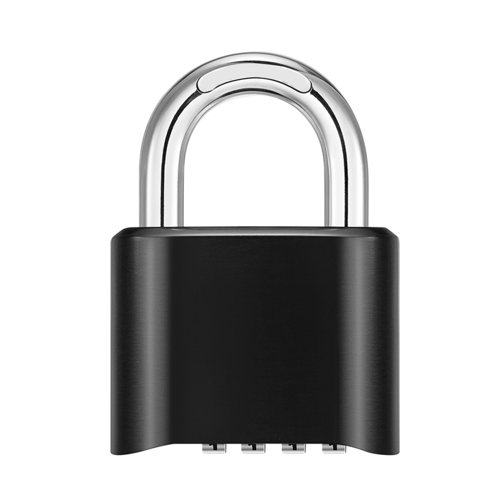 Shackle Combination Lock, Large Outdoor Weatherproof Padlock,Design Of Hidden Password,Resettable Lock Short 4852394681459