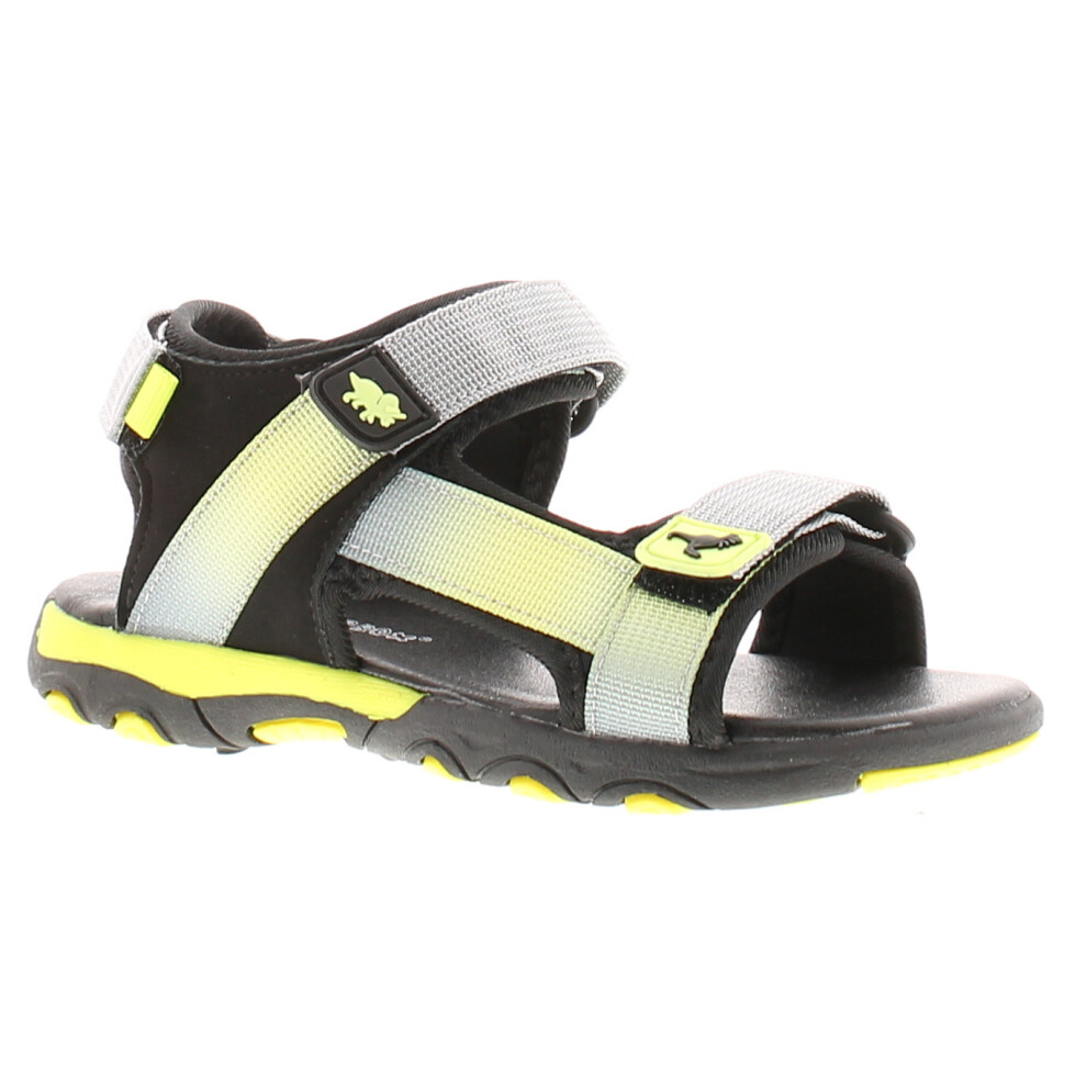 (Black, 8 (Children's)) Chatterbox Dan Boys' Sandals & Sliders UK Size