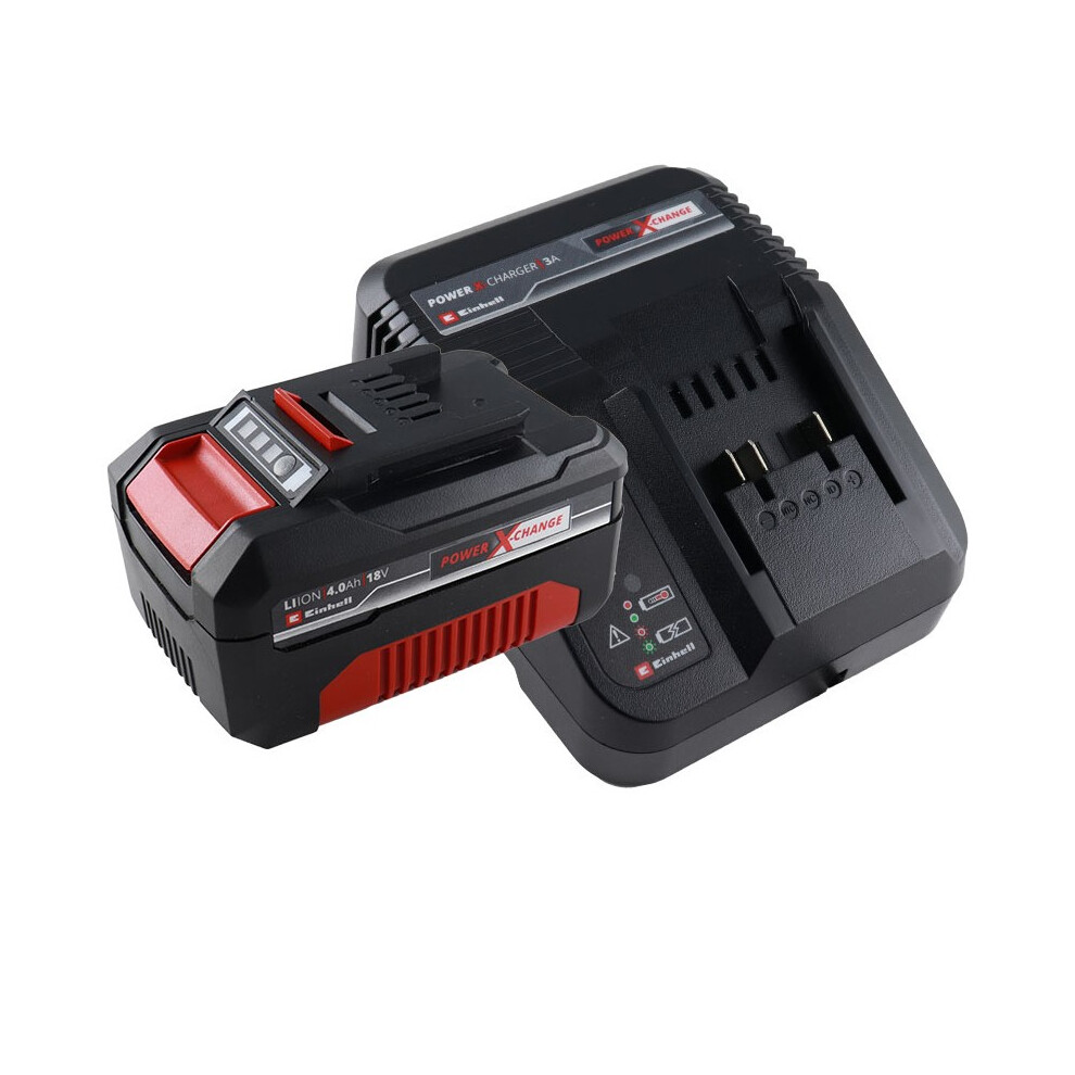Einhell Ozito Power X-Change PXC 18v 4Ah Cordless Lithium Battery + Fast Charger