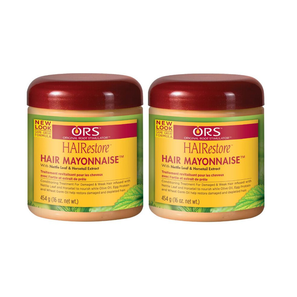 Ors Hairestore Hair Mayonnaise 16 Ounce(Pack Of 2)