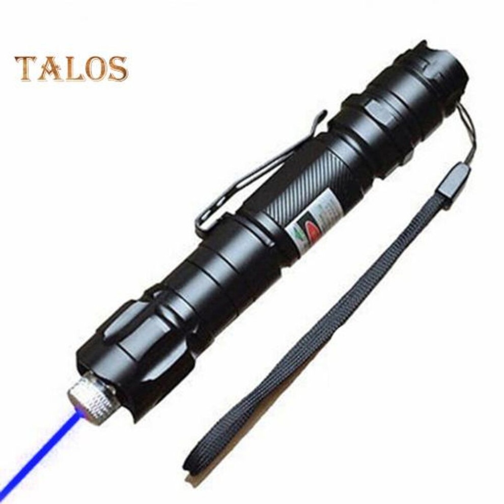(blue, A) Green Lasers Flashlight Pointer High Power Rechargeable Pen Long Range Beam Spot 18650 Battery Star Cap Flashlight