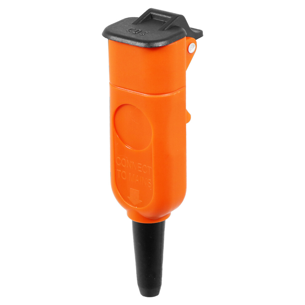 Rewireable Connector Plug for Flymo Lawnmower Hedge Trimmer Garden Strimmer Vacuum Mains Cable (2 Core, Female)