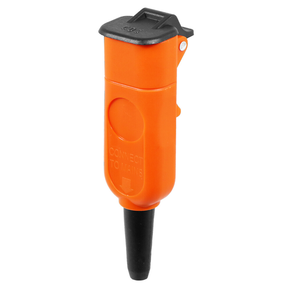 Rewireable Connector Plug for Flymo Vision Compact 330 350 380 Plus Turbo GM380 H3000 H4000 Lawnmower Mains Cable (2 Core, Female)