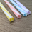 20 Reusable Drinking Straws Plastic 20 CM Pastel 8