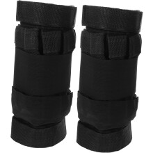2Pcs Adjustable Ankle Weights with Breathable Covers 16kg Capacity Leg Weights