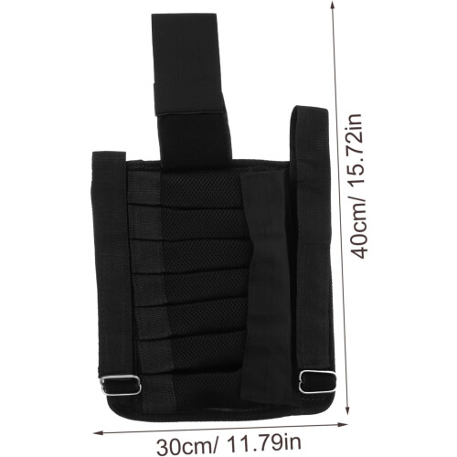 2Pcs Adjustable Ankle Weights with Breathable Covers 16kg Capacity Leg Weights 1