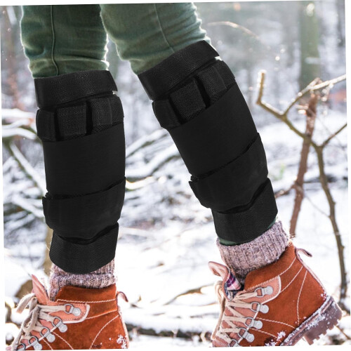 2Pcs Adjustable Ankle Weights with Breathable Covers 16kg Capacity Leg Weights 2