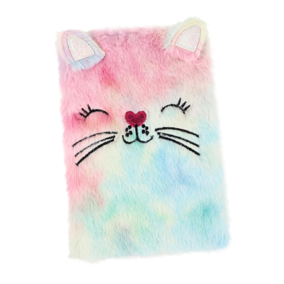 Cat Diary Plush Kitten Planner Diary School Notebook Planner Cool Pad Writing Notebook-image-OPC-PGJWMWD-NEW