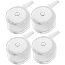 Baby Walker Parts 4 Pcs Replacement Wheels Universal Fit Modern Stylish Design Easy Installation Safe for Little Walkers