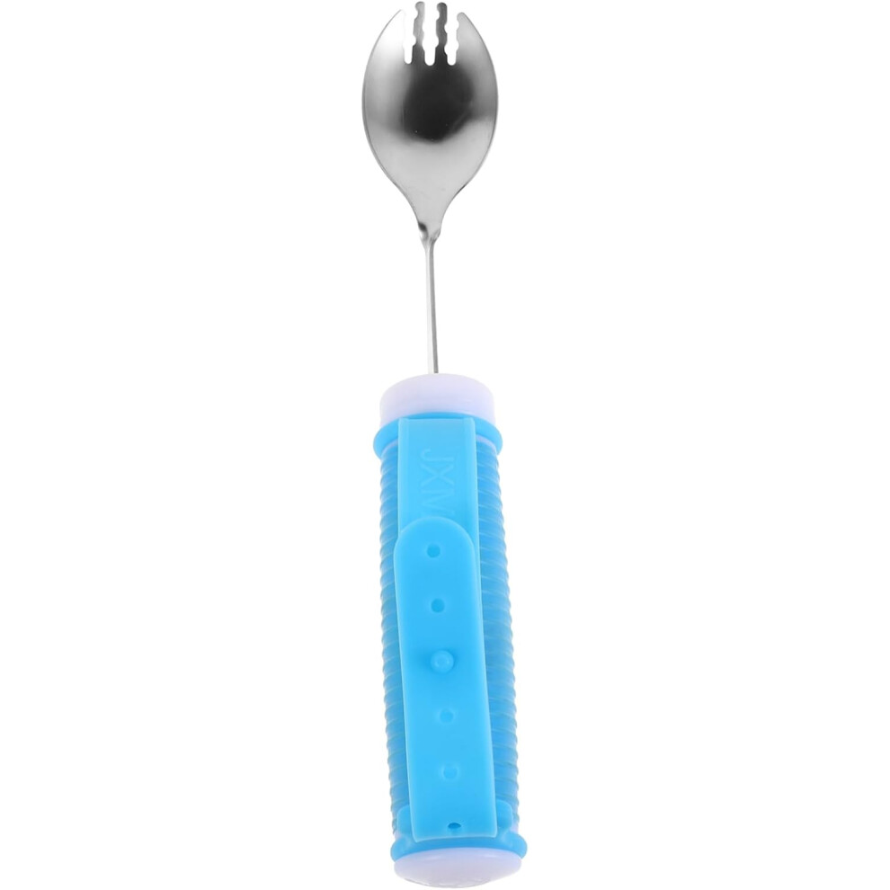 Hkhbjs Adaptive Utensils For Elderly Handicap Accessories For Daily Living Comfortable To Hold Cutlery Set Anti-Spill Design