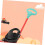 Sturdy Plastic Handlebar for Boys and Girls Tricycle Replacement Push Handle Comfortable Grip 4