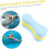 Eva Material Lightweight Leg Float Pull Buoy for Swim Training Kickboard 3