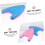 2Pcs Lightweight Swimming Kickboards for Durable Buoyancy Boards 7