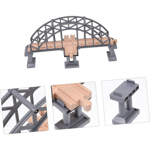 Educational Rail Accessory Set for Kids Train Scene Model Accessories Toy 2