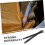 Fiberglass Tent Pole Replacement 2pcs Kit Canopy Pole Design Strong Support for Camping Tents 6
