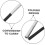 Fiberglass Tent Pole Replacement 2pcs Kit Canopy Pole Design Strong Support for Camping Tents 4