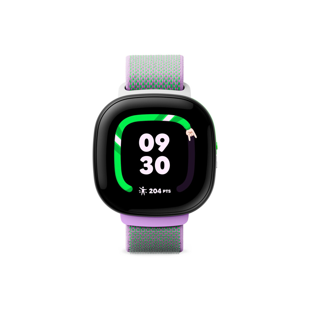 Fitbit Google Ace LTE - Kids Smartwatch with Call  Message  GPS  and Activity-Based Games  Ace Pass Data Plan Required - Spicy - Moovin