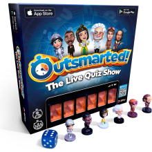 Outsmarted - The Live Quiz Show Board Game | Kids, Teens & Adults | The Ultimate Family Game Night | Age 8+ | Perfect f