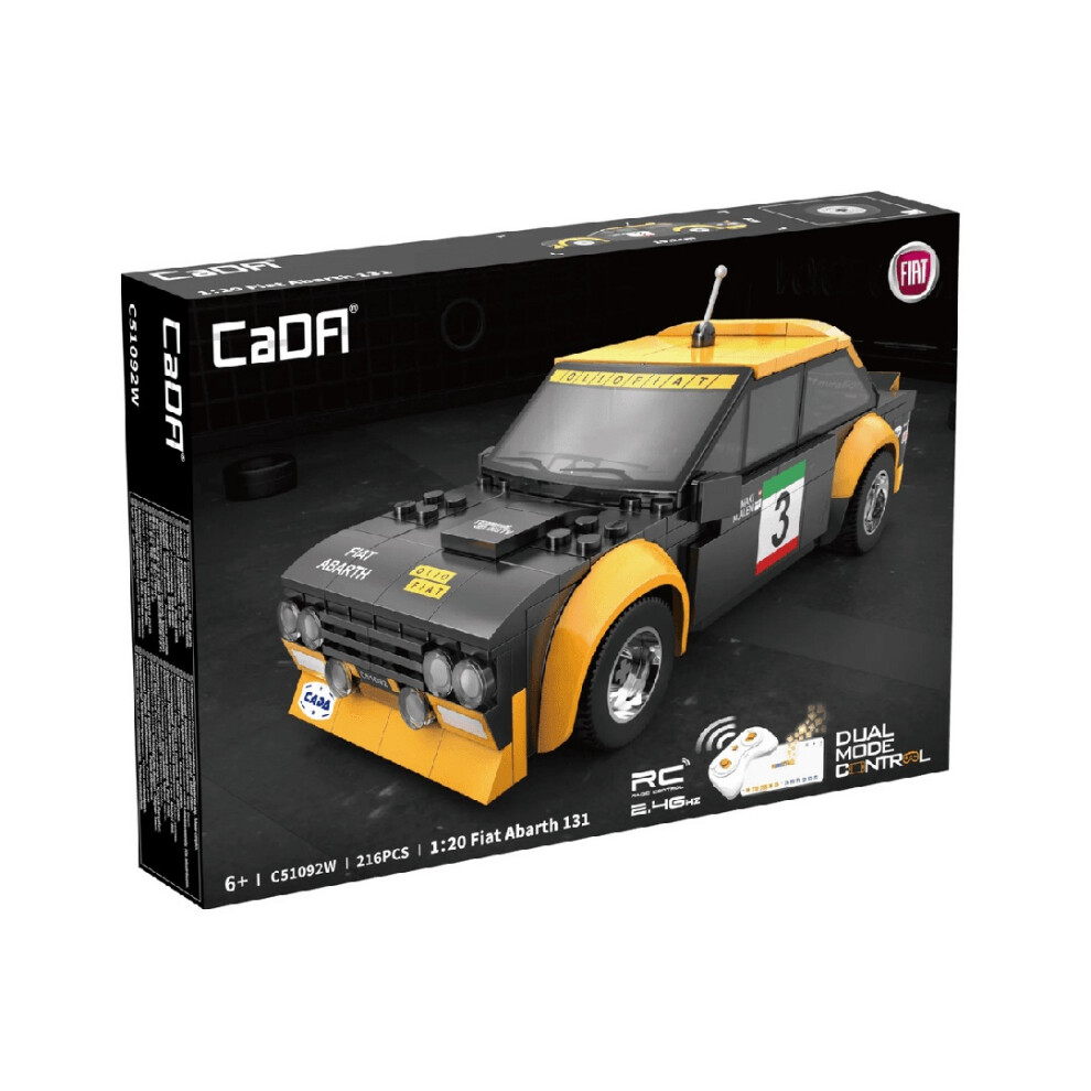 Cada Rc Fiat Abarth 131 216 Piece Construction Set