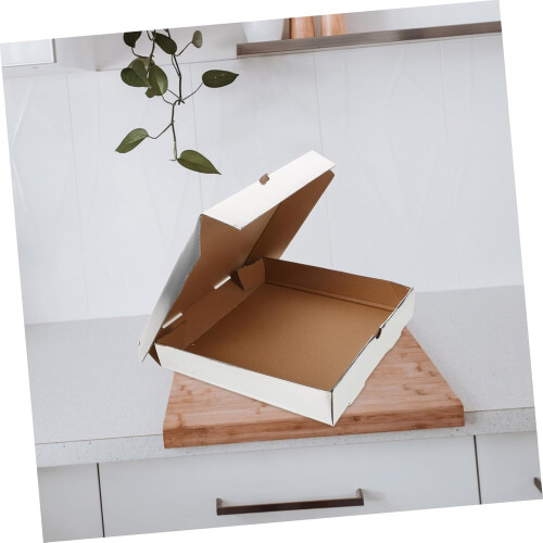 Practical Pizza Boxes 10pcs Pizza Wrapping Case Portable Pizza Storage for Party Restaurant 2