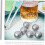 Ice Cube Stainles 5pcs Set Reusable Metal Ice Cubes 6