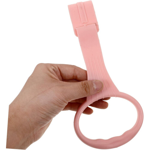6pcs Crib Sling Playpen Pull up Bars Rings Rocker Foldable Rattle Pull up Rings 2