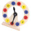 1 Set Colorful Cartoon Wooden Sorting Clock Educational Learning Clock for Fun Numbers Clock Plaything 1