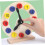 1 Set Colorful Cartoon Wooden Sorting Clock Educational Learning Clock for Fun Numbers Clock Plaything 7