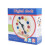 1 Set Colorful Cartoon Wooden Sorting Clock Educational Learning Clock for Fun Numbers Clock Plaything 4
