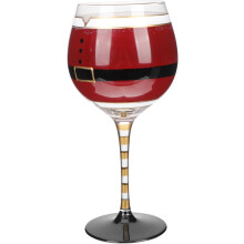 Christmas Wine Crystal Glass Whiskey Red Wine Goblet Elegant Xmas Family Friends