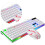 Gaming Keyboard and Mouse Set Rgb Led Wired Keyboard and Mouse Computer Wired Keyboard Wired Mouse Comfortable 6