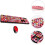 Wireless Keyboard and Mouse Punk Style Gaming Keyboard and Mouse USB Wireless Computer Accessories 3