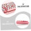 Wireless Keyboard and Mouse Punk Style Gaming Keyboard and Mouse USB Wireless Computer Accessories 6