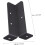 Versatile Outdoor Deck Post Anchor Brackets for Pergola and Gazebo Mailbox Installation 8