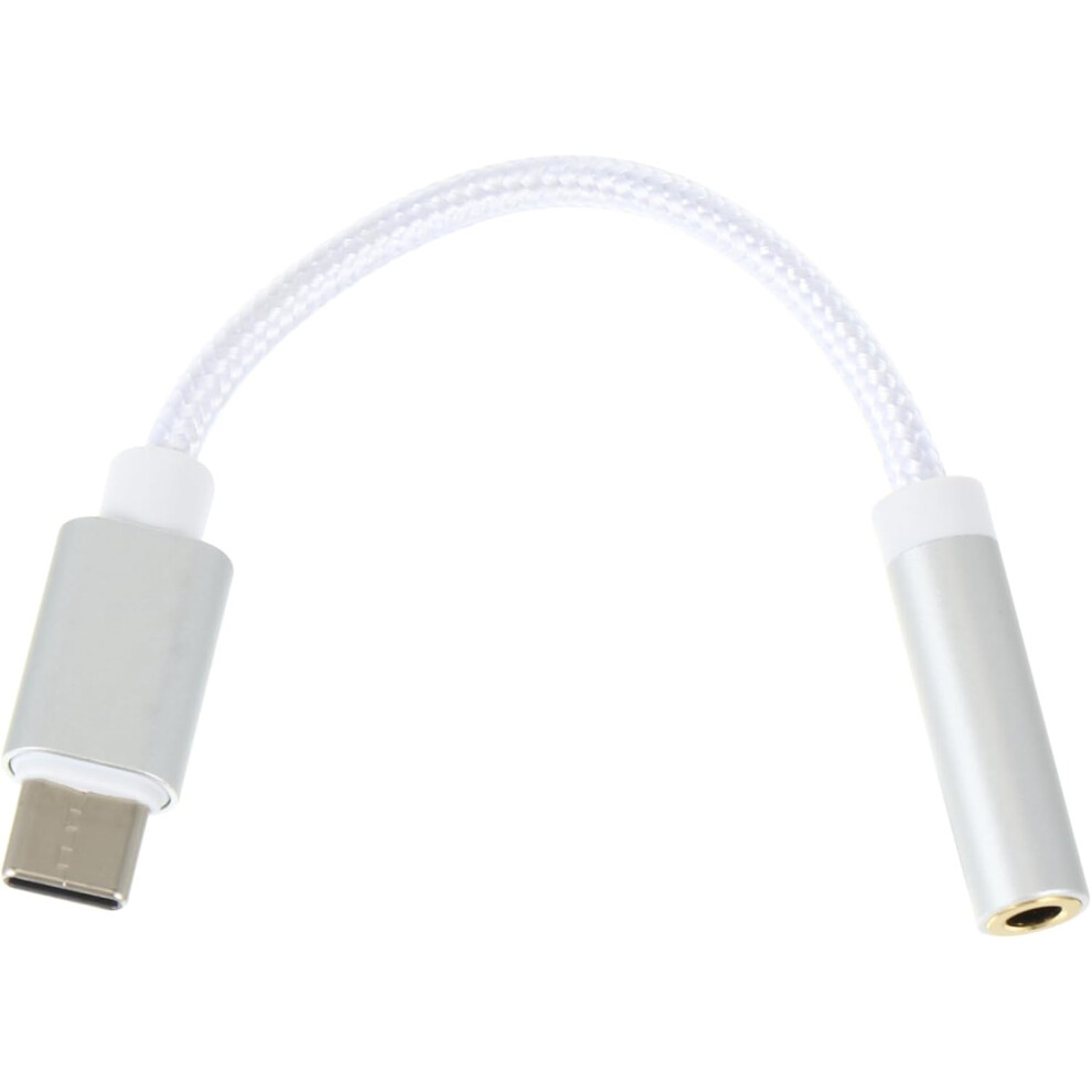 Type C to Female Audio Adapter 12CM Type C Headphone Adapter Compatible w-image-OPC-PGJWZVN-NEW