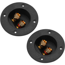 Coupler Connector 2pcs Audio Cable to Aux Subwoofer Wiring Kit Electrical Connectors Subwoofer Wire Kit