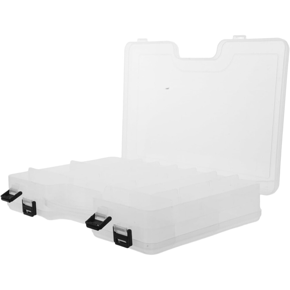 Portable Fish Tackle Box for Lures Two-sided Sea Fishing Gear Box with White Storage Compact and Space-saving-image-OPC-PGJX5BX-NEW